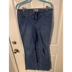 Signature by Levi Strauss & Co. At Waist Bootcut Blue Jeans Womens Size 8 Medium